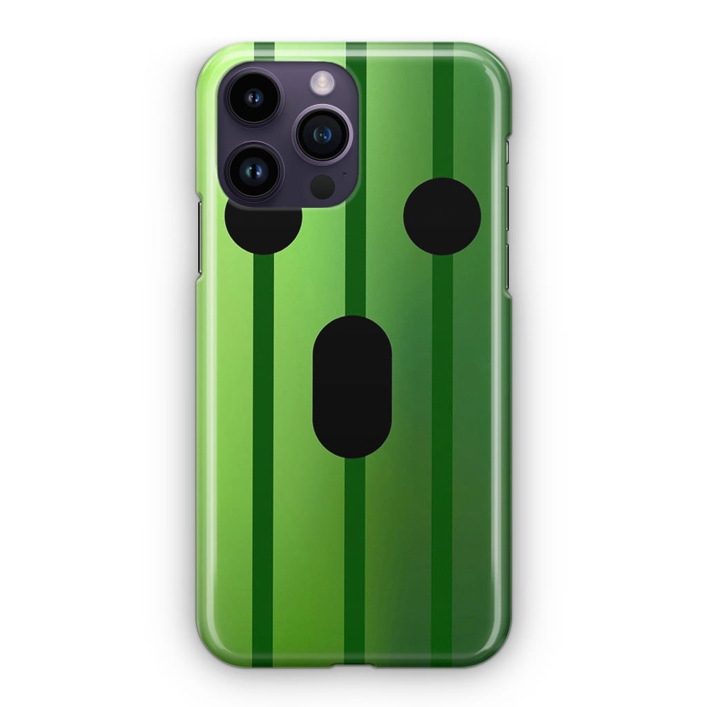 Funny Cactuar Face iPhone 14 Pro / 14 Pro Max Case