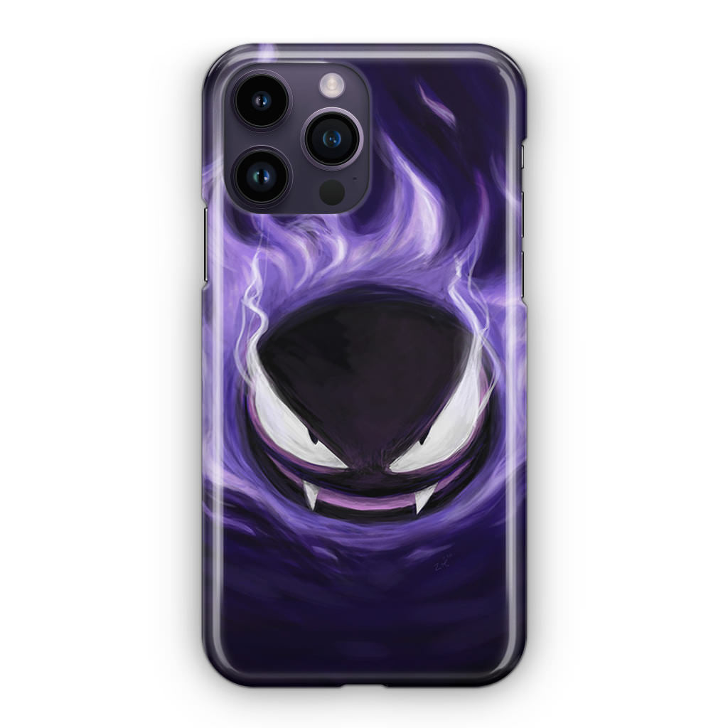 Gastly Ghost iPhone 14 Pro / 14 Pro Max Case