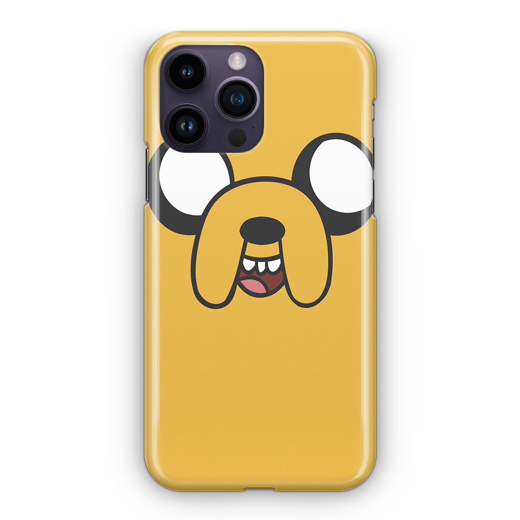 Jake The Dog Face iPhone 14 Pro / 14 Pro Max Case