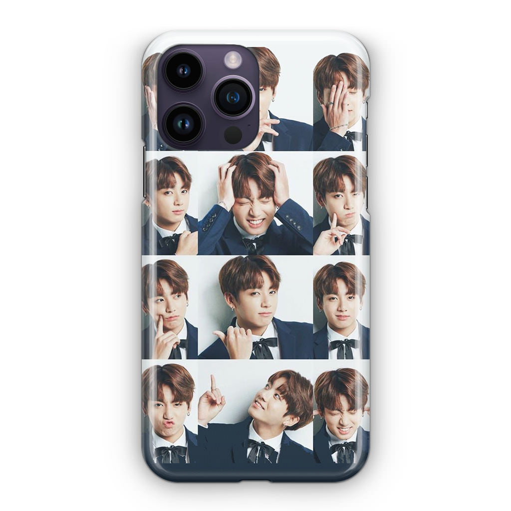 Jungkook Collage iPhone 14 Pro / 14 Pro Max Case