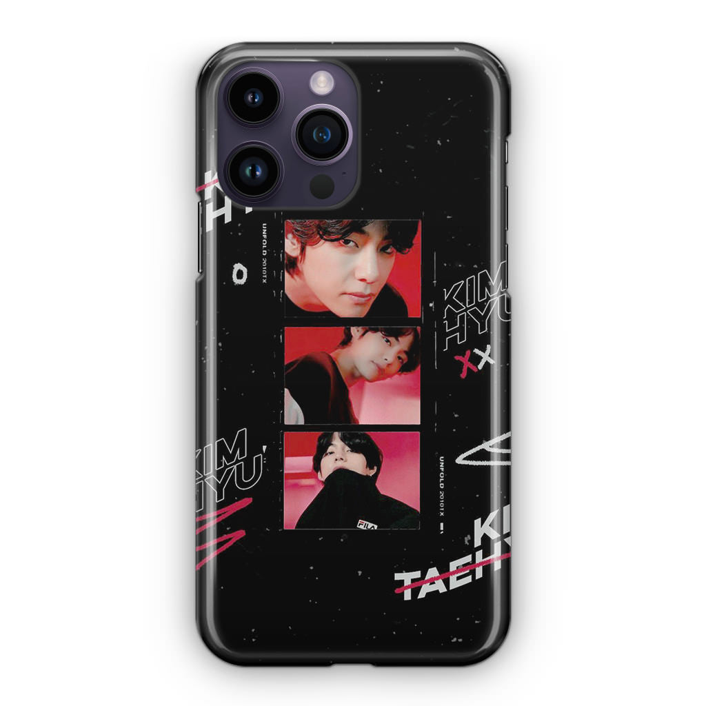 Kim Tae-hyung BTS iPhone 14 Pro / 14 Pro Max Case