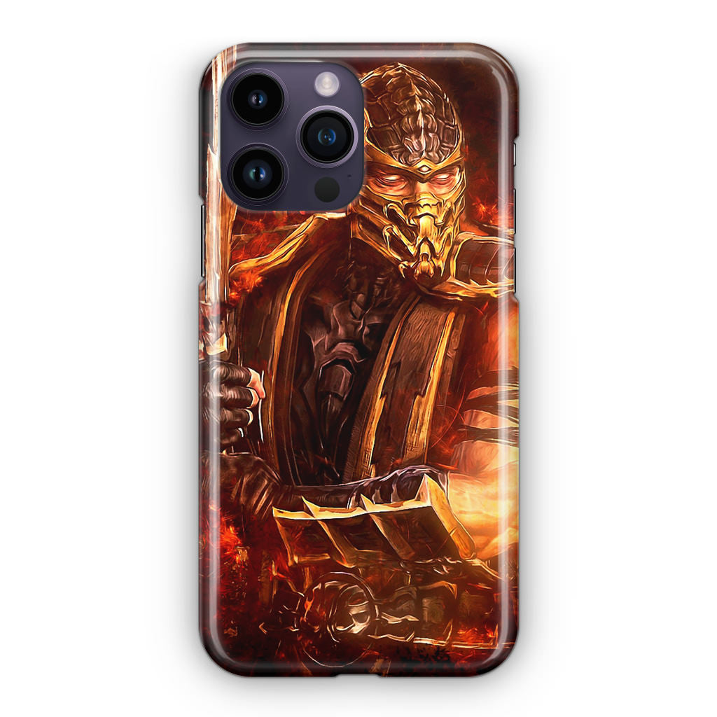 Mortal Kombat Scorpion iPhone 14 Pro / 14 Pro Max Case