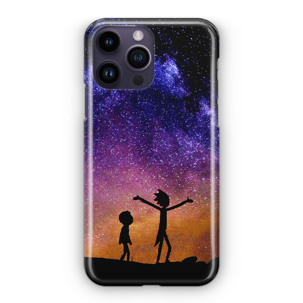 Morty Space Nebula iPhone 14 Pro / 14 Pro Max Case