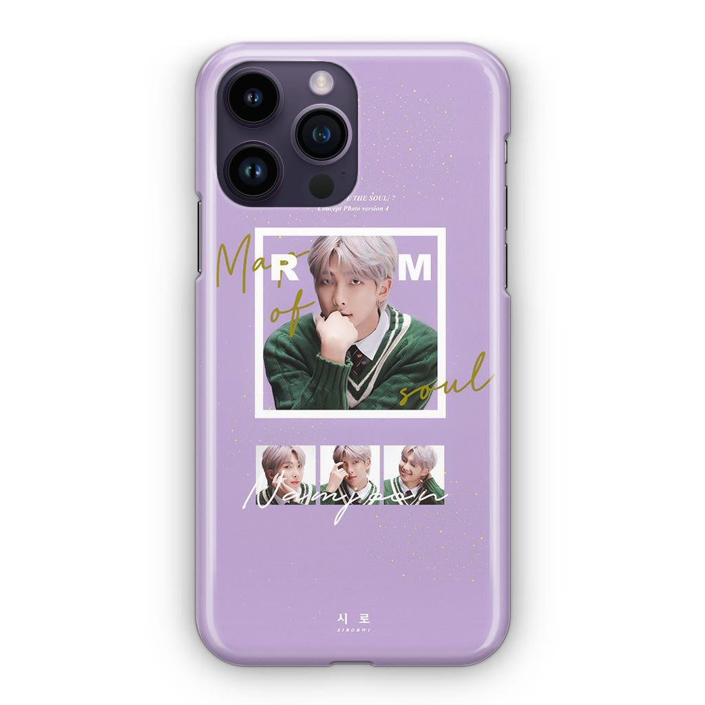 RM Namjoon Map Of The Soul BTS iPhone 14 Pro / 14 Pro Max Case