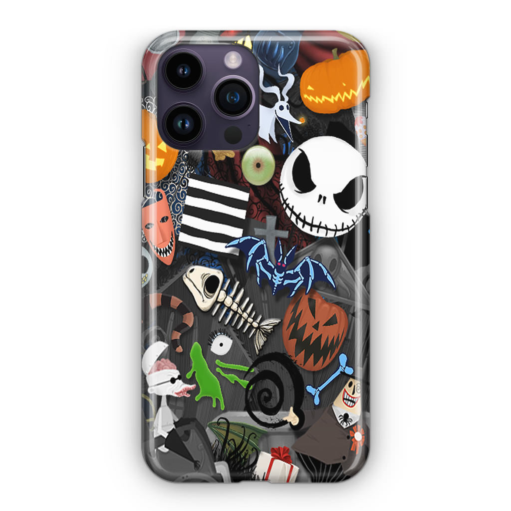 Nightmare Before Chrismast Collage iPhone 14 Pro / 14 Pro Max Case