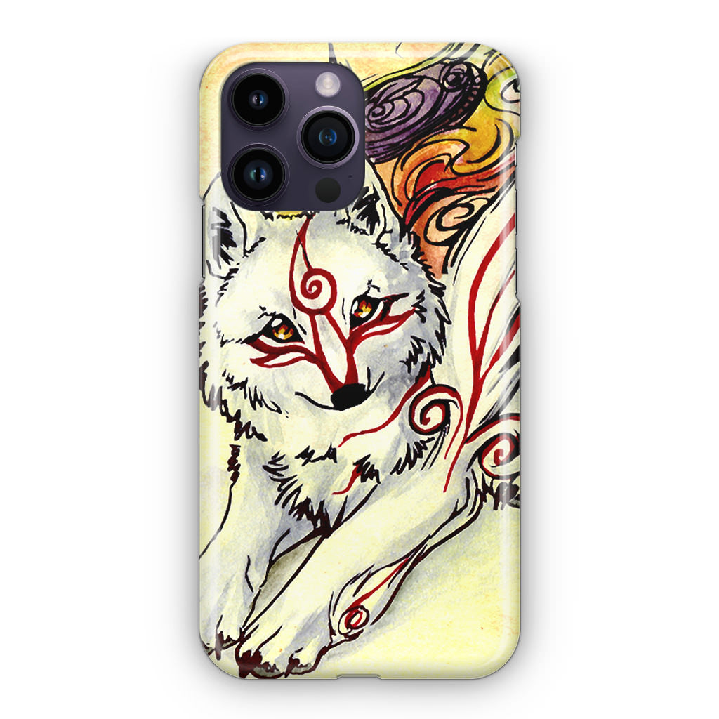 Okami Amaterasu iPhone 14 Pro / 14 Pro Max Case