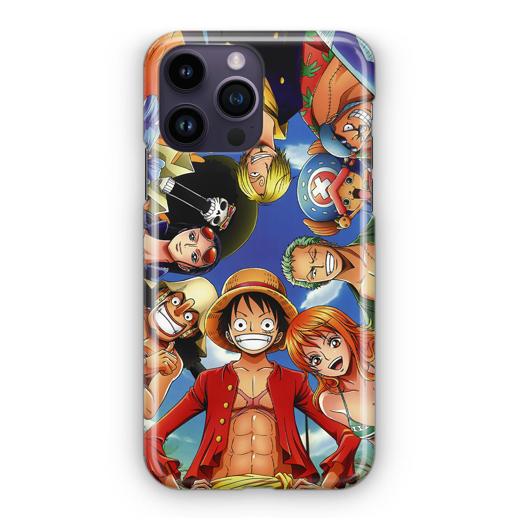 One Piece Luffy Crew iPhone 14 Pro / 14 Pro Max Case – Customilo