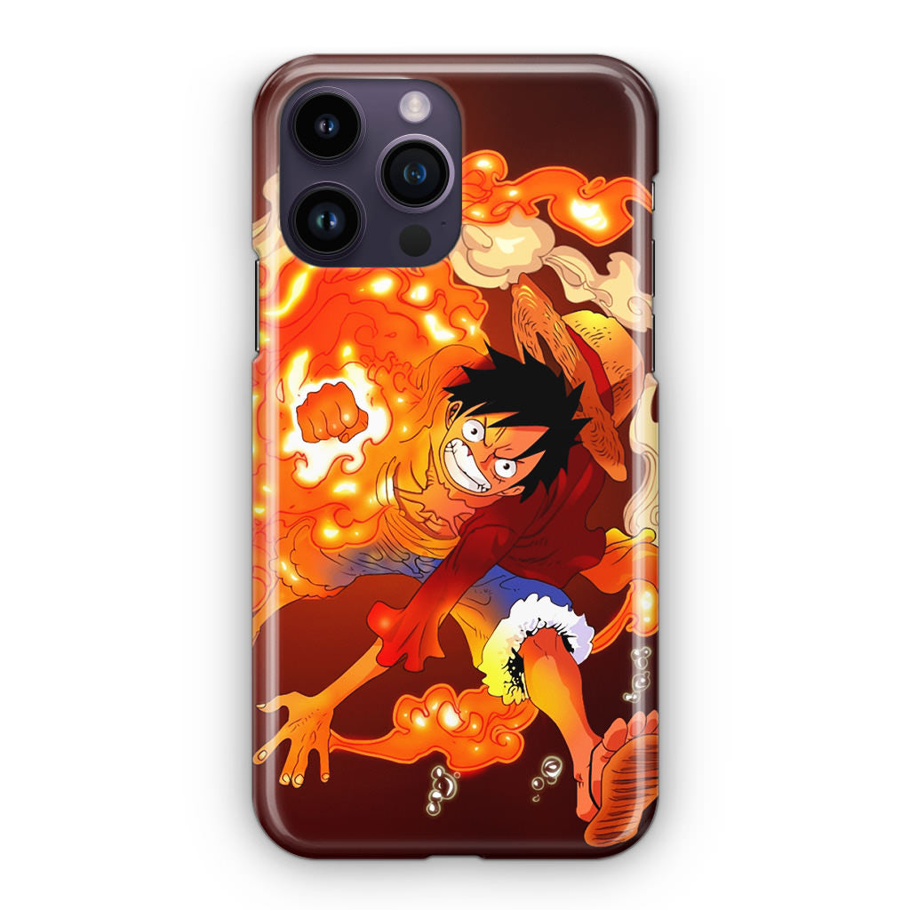 One Piece Luffy Red Hawk iPhone 14 Pro / 14 Pro Max Case