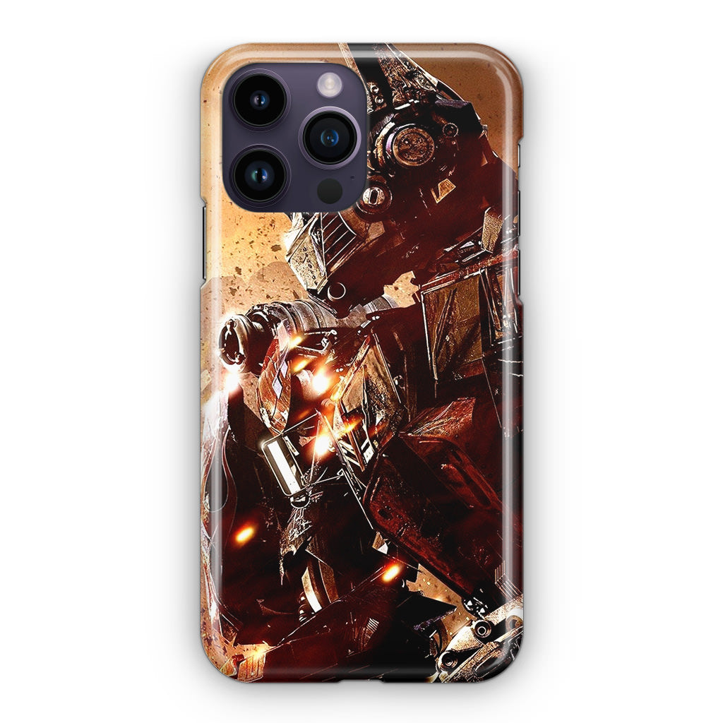 Optimus The Last Knight iPhone 14 Pro / 14 Pro Max Case