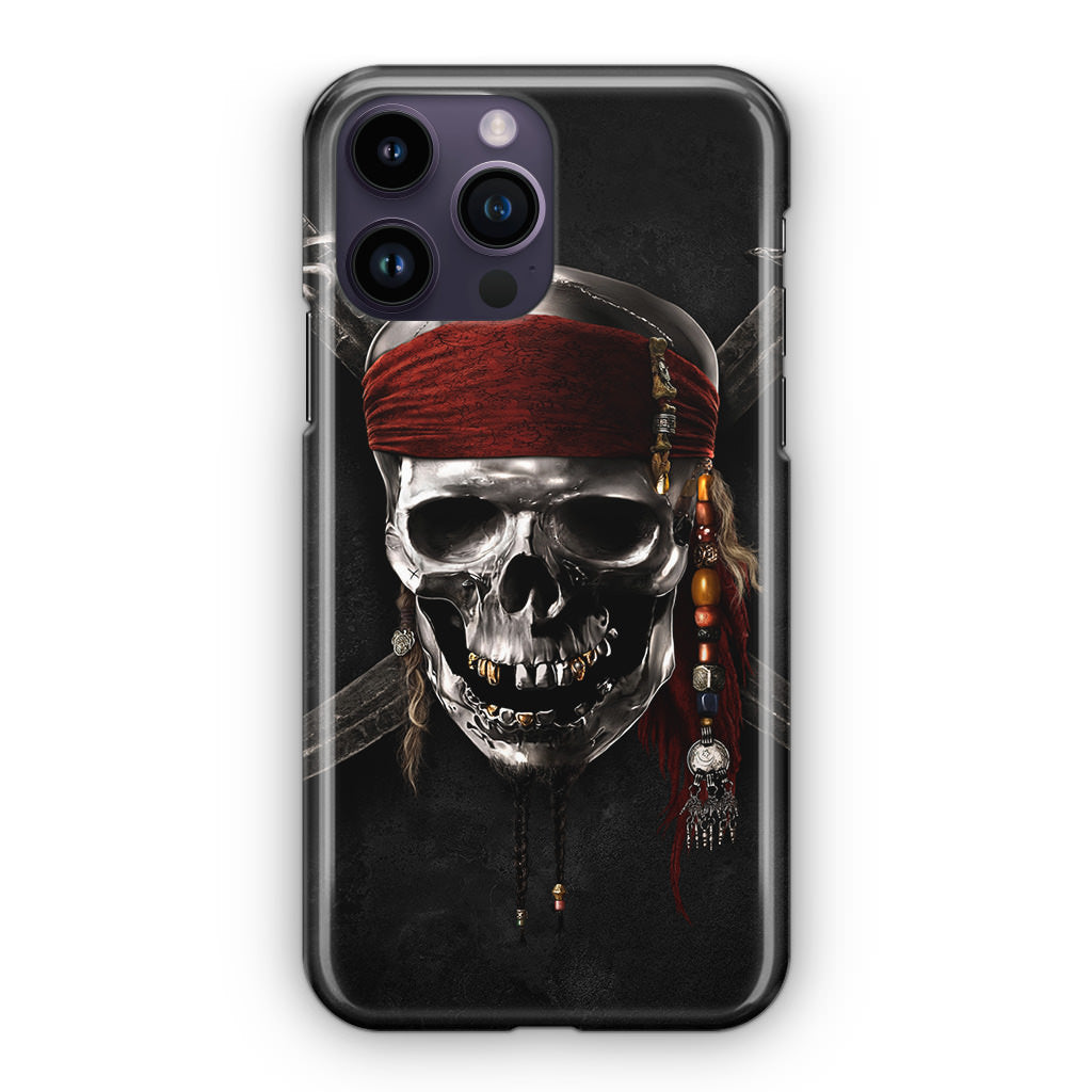 Pirates Of Carribean Skull iPhone 14 Pro / 14 Pro Max Case