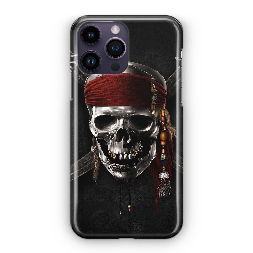 Pirates Of Carribean Skull iPhone 15 Pro / 15 Pro Max Case