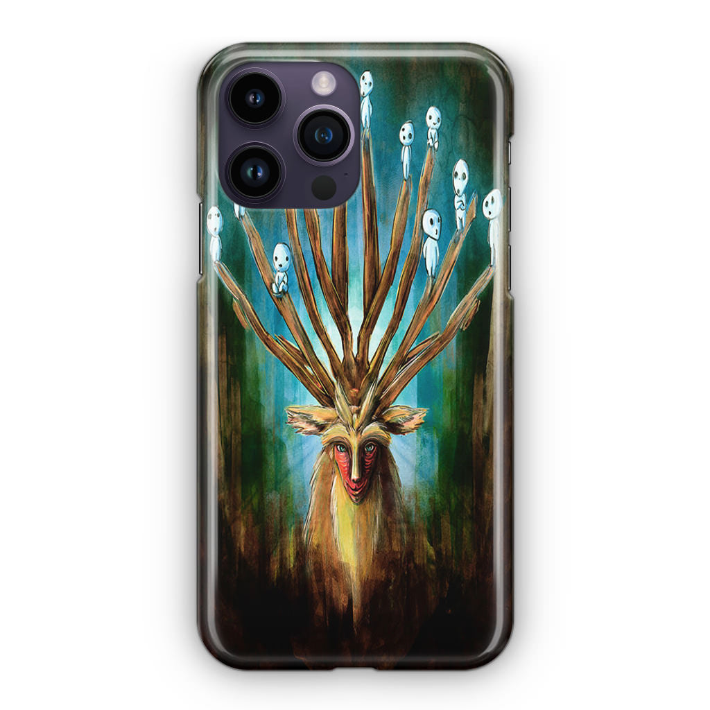 Princess Mononoke Forest Spirit iPhone 14 Pro / 14 Pro Max Case