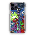 Rick And Morty Bat And Joker Clown iPhone 15 Pro / 15 Pro Max Case