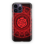 Ruby Rose Symbol RWBY iPhone 14 Pro / 14 Pro Max Case