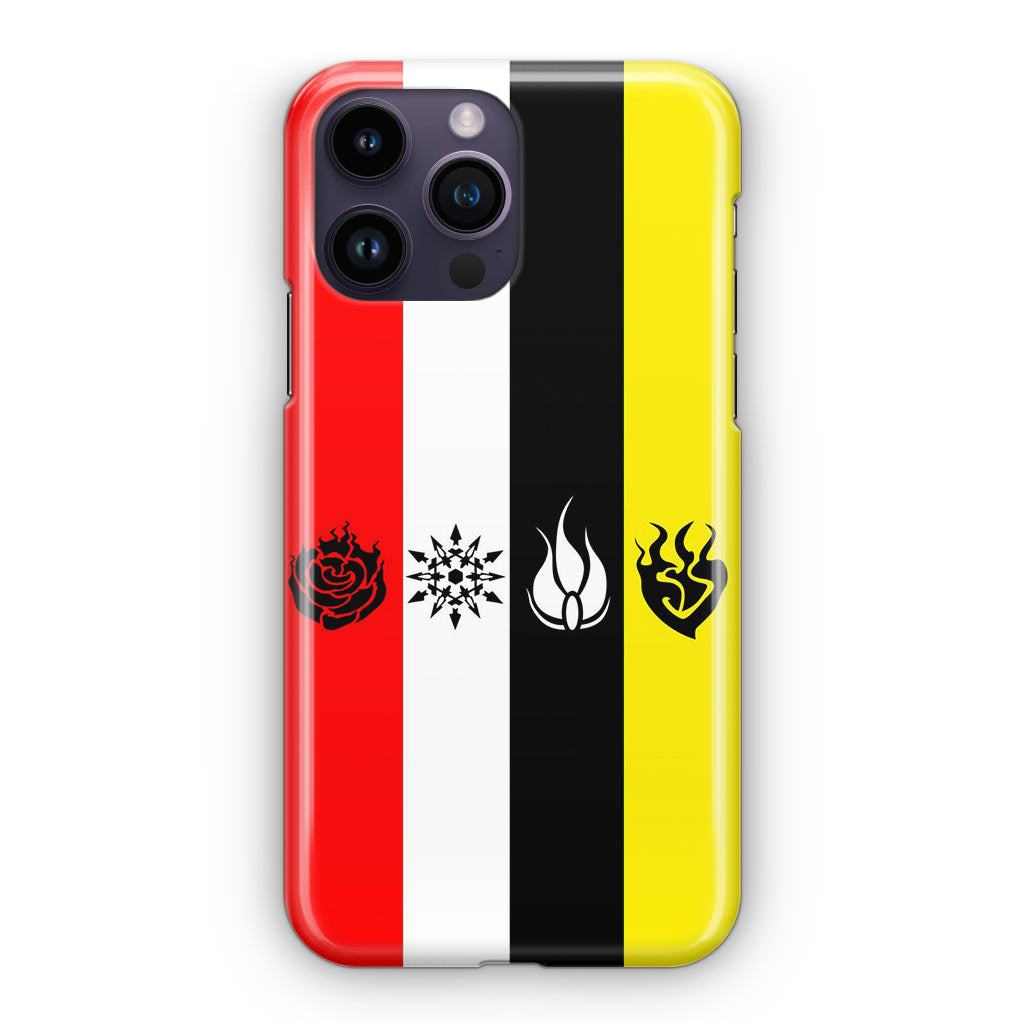 RWBY All Symbols iPhone 14 Pro / 14 Pro Max Case