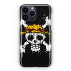 Straw Hat Pirate Logo Paint iPhone 15 Pro / 15 Pro Max Case