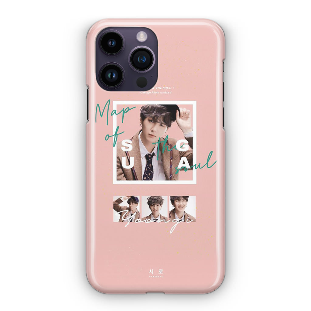 Suga Map Of The Soul BTS iPhone 14 Pro / 14 Pro Max Case