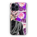 Super Goku Black Rose Collage iPhone 15 Pro / 15 Pro Max Case