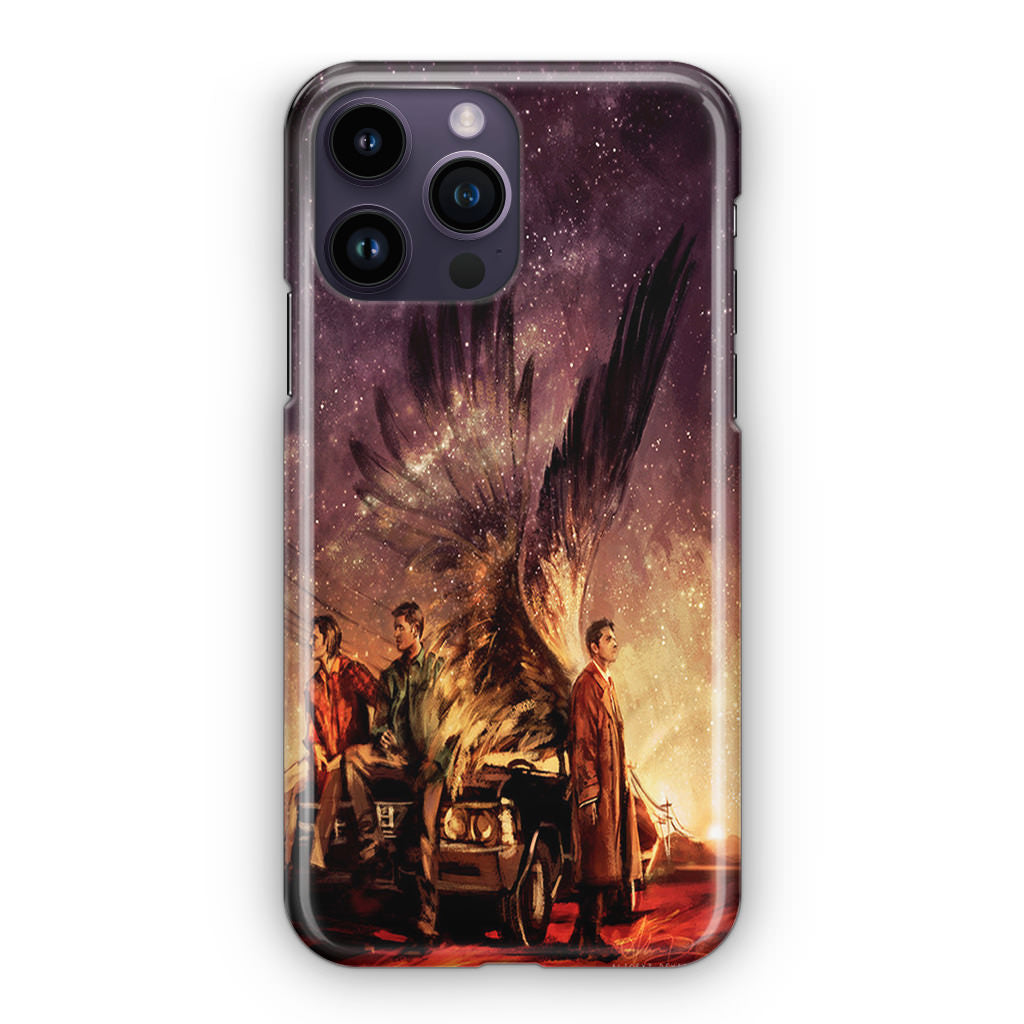 Supernatural Painting Art iPhone 14 Pro / 14 Pro Max Case