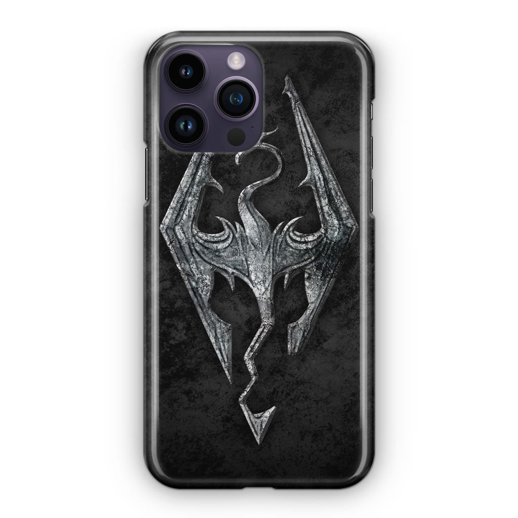 The Elder Scrolls V Skyrim Logo iPhone 14 Pro / 14 Pro Max Case