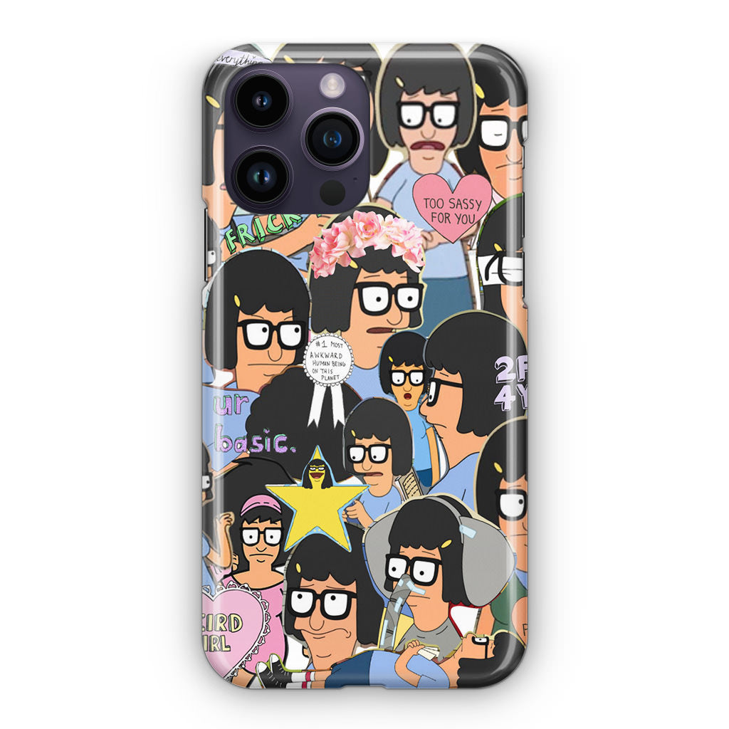 Tina Belcher Collage iPhone 14 Pro / 14 Pro Max Case