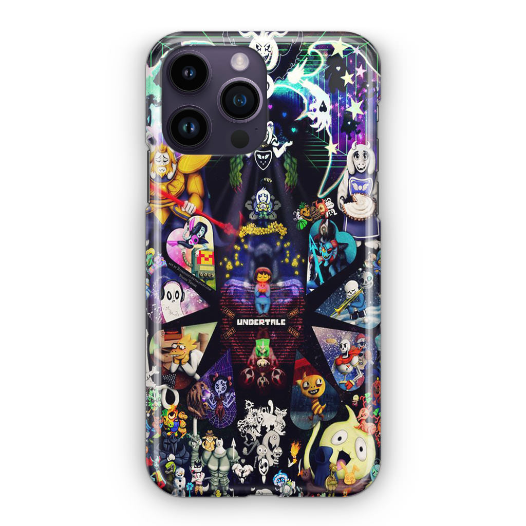 Undertale All Characters iPhone 14 Pro / 14 Pro Max Case