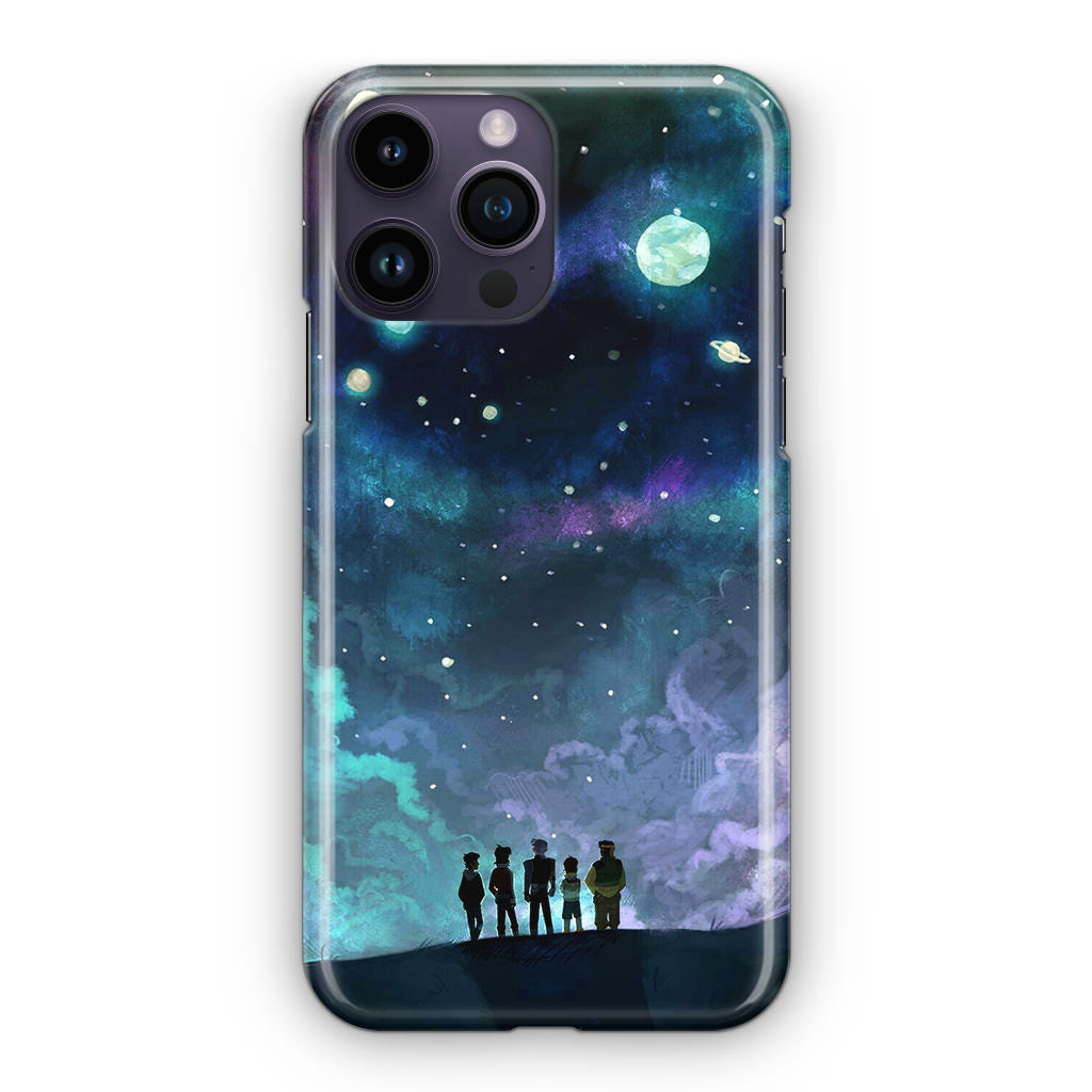 Voltron In Space Nebula iPhone 14 Pro / 14 Pro Max Case