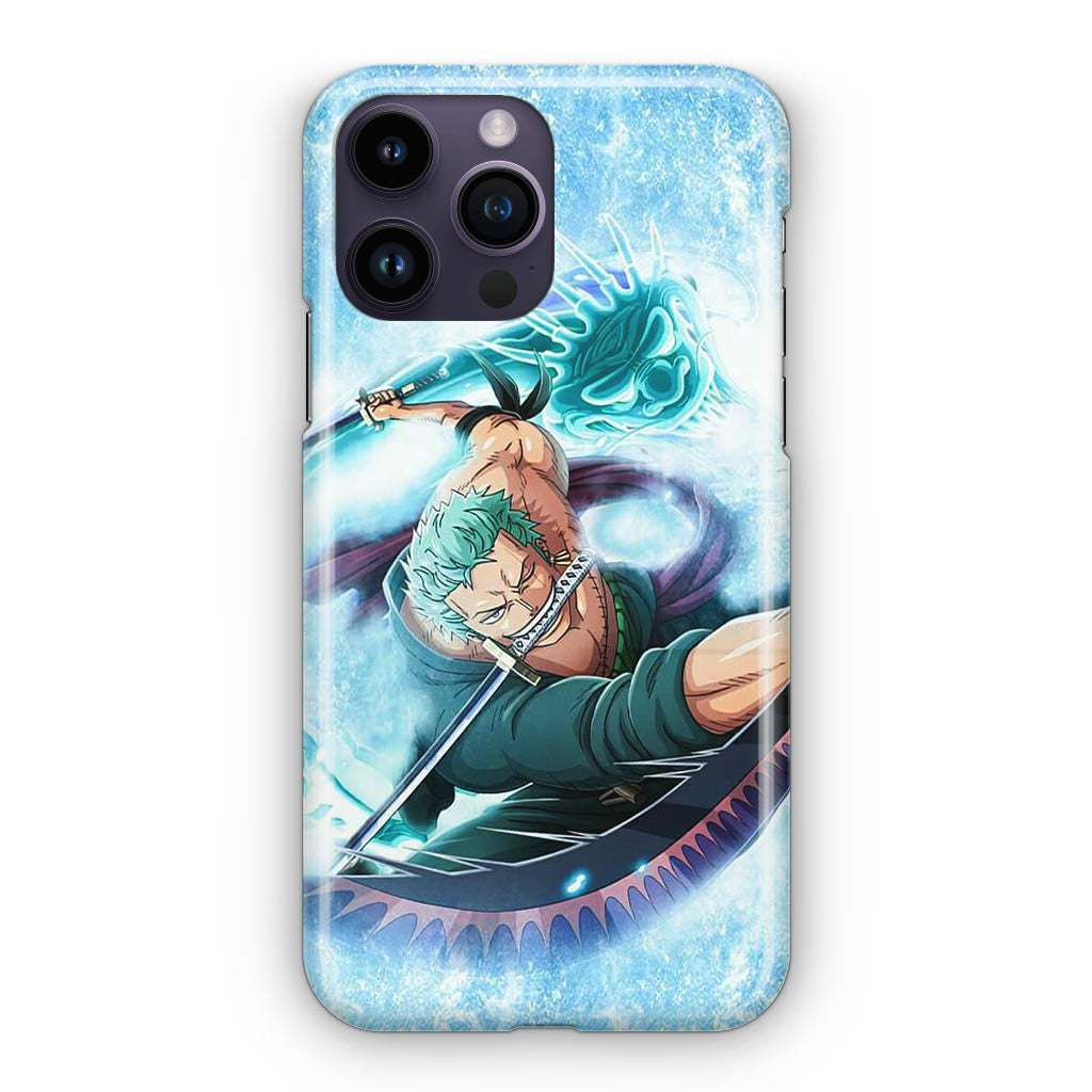 Zoro The Dragon Swordsman iPhone 14 Pro / 14 Pro Max Case