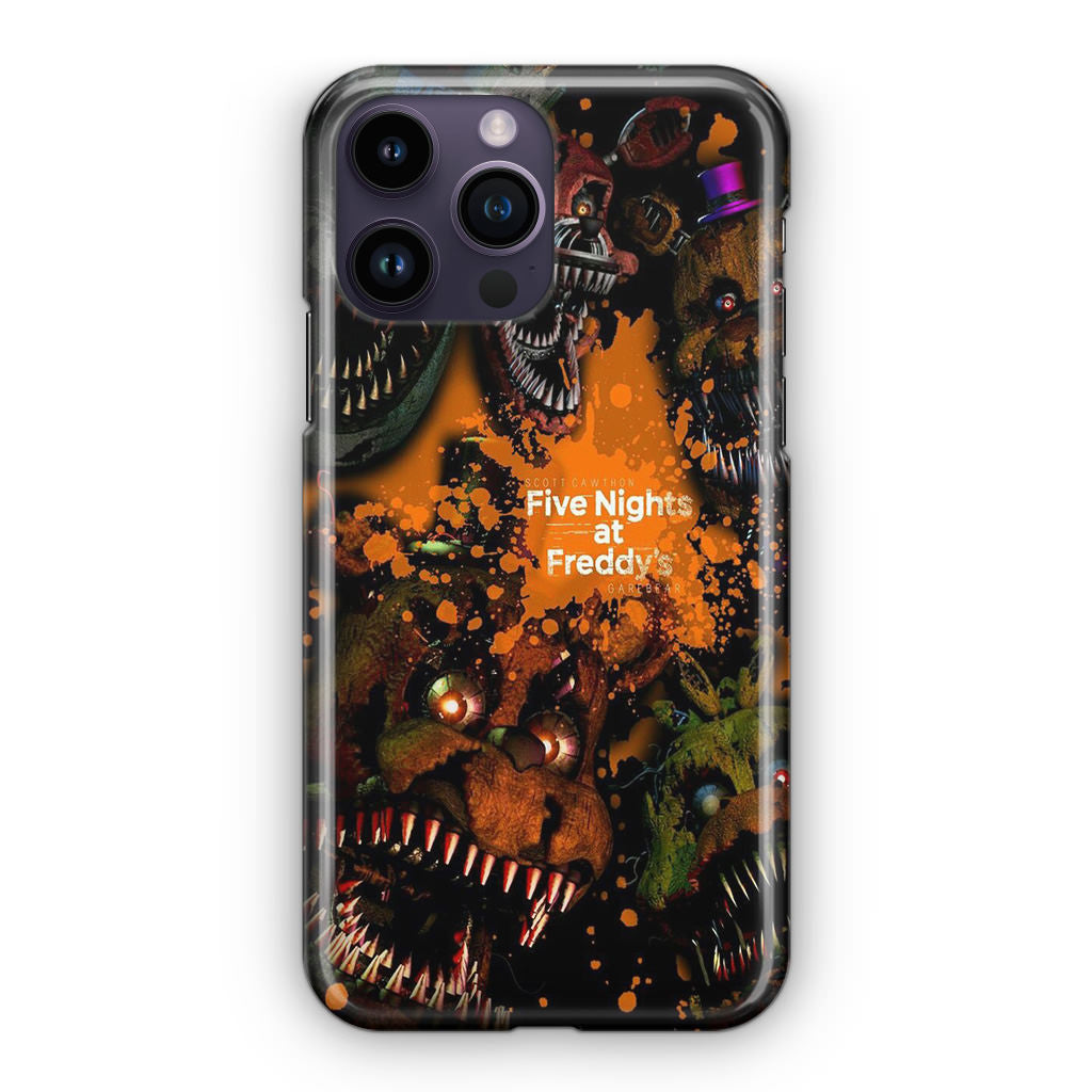 Five Nights at Freddy's Scary iPhone 14 Pro / 14 Pro Max Case