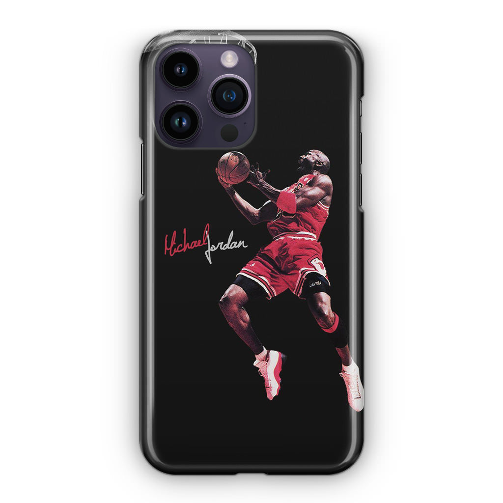 Michael Jordan Epic Jump iPhone 15 Pro / 15 Pro Max Case