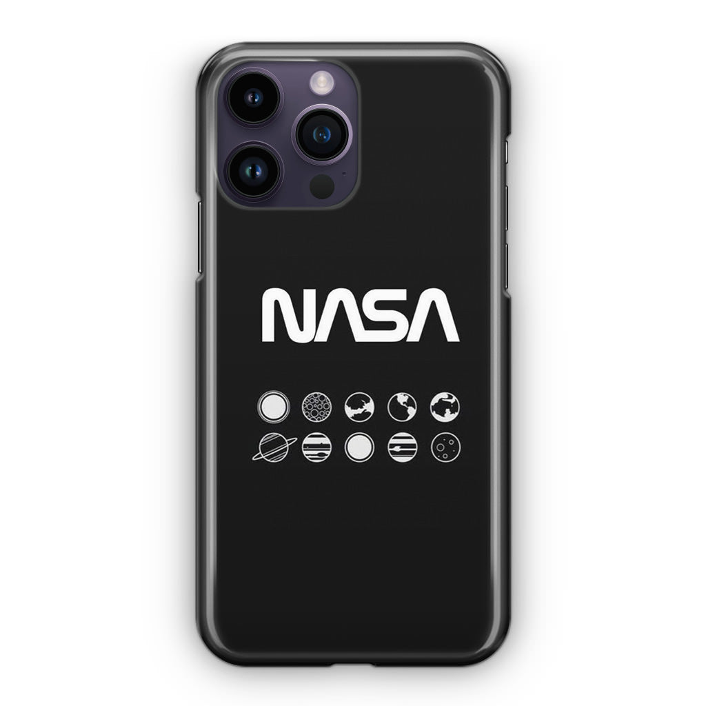 NASA Minimalist iPhone 14 Pro / 14 Pro Max Case