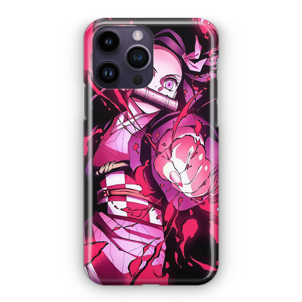 Nezuk0  Blood Demon Art iPhone 14 Pro / 14 Pro Max Case