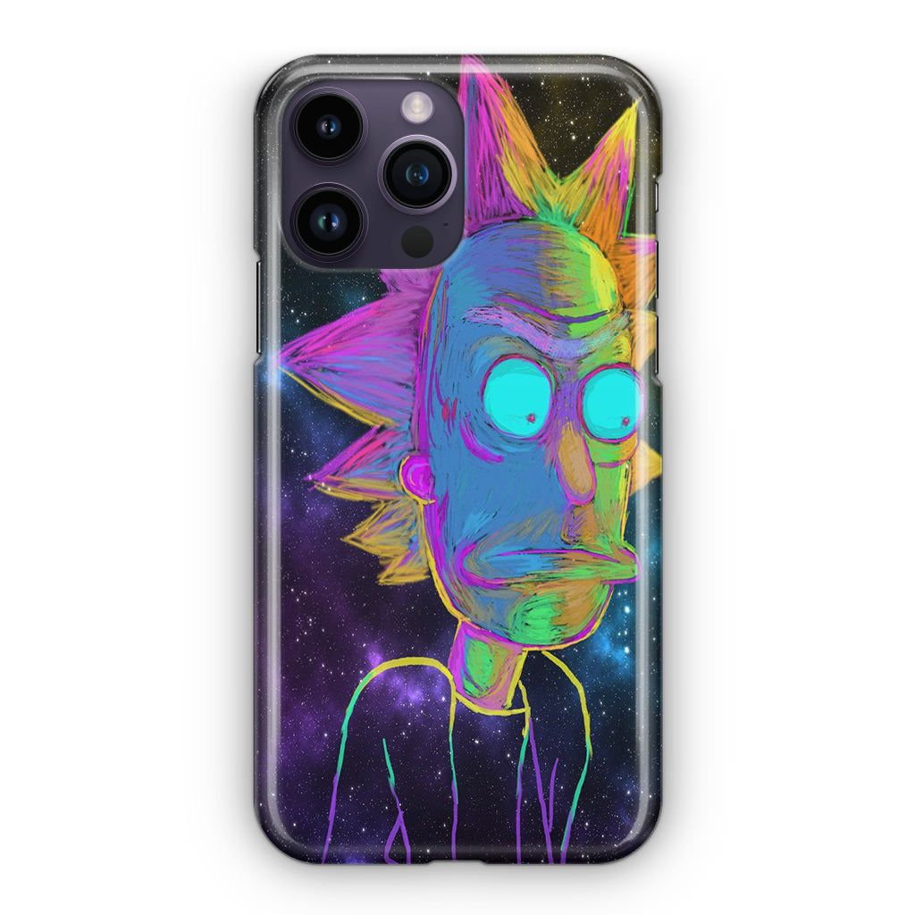 Rick Colorful Crayon Space iPhone 14 Pro / 14 Pro Max Case