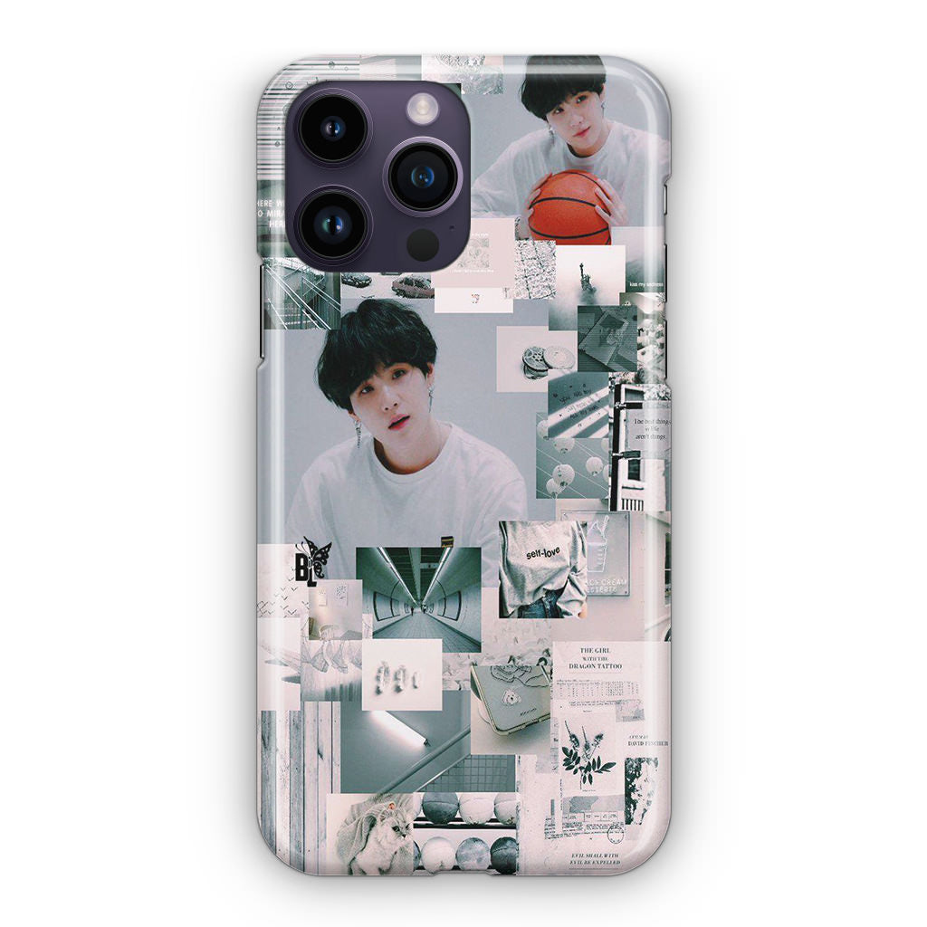 Suga College Wallpaper iPhone 14 Pro / 14 Pro Max Case