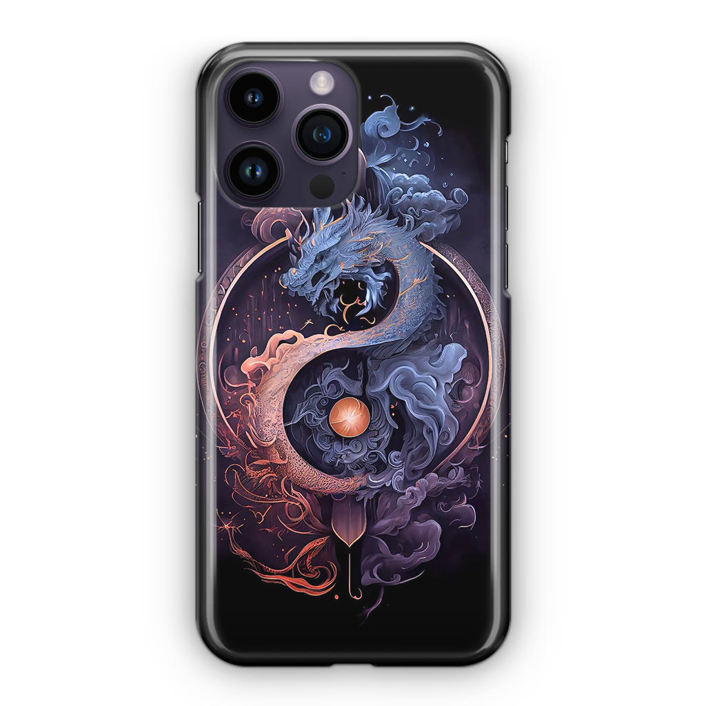 Dragon Yin Yang iPhone 14 Pro / 14 Pro Max Case