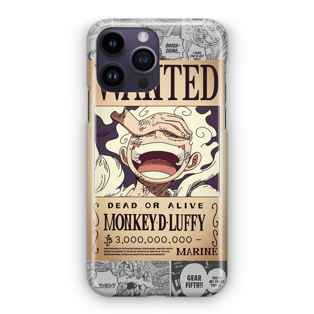 Gear 5 Wanted Poster iPhone 14 Pro / 14 Pro Max Case