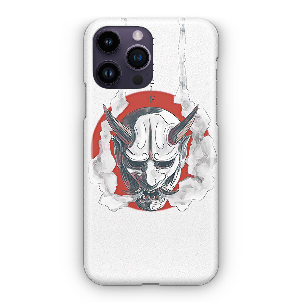 Japanese Oni Mask iPhone 14 Pro / 14 Pro Max Case