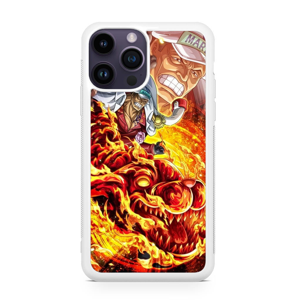 Admiral Akainu iPhone 15 Pro / 15 Pro Max Case