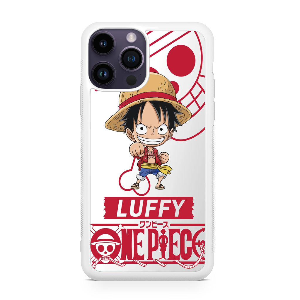 Chibi Luffy iPhone 14 Pro / 14 Pro Max Case