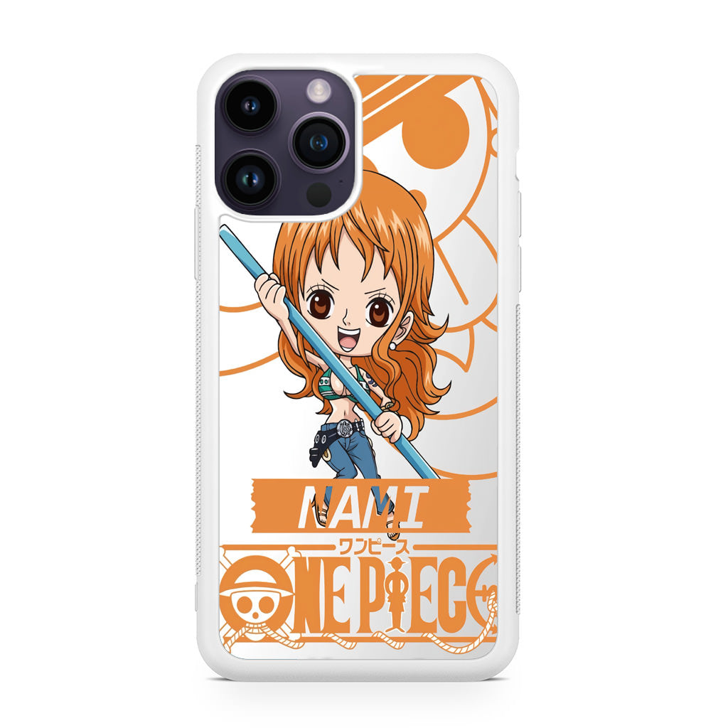 Chibi Nami iPhone 14 Pro / 14 Pro Max Case