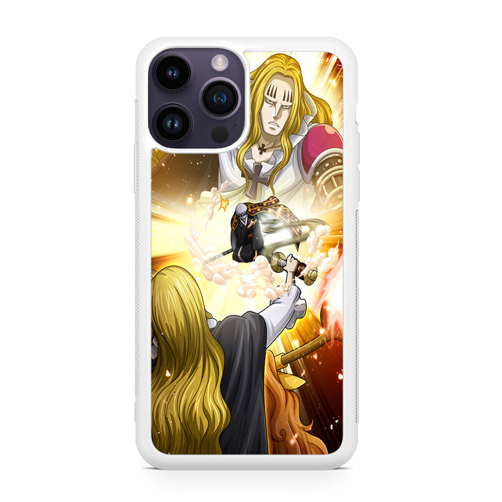 Hawkins Attacks Trafalgar Law iPhone 14 Pro / 14 Pro Max Case