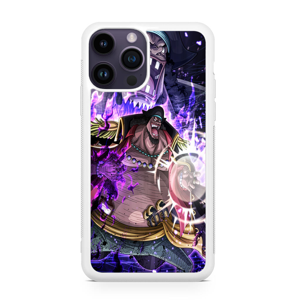 Kurohige With Two Devil Fruits Power iPhone 15 Pro / 15 Pro Max Case