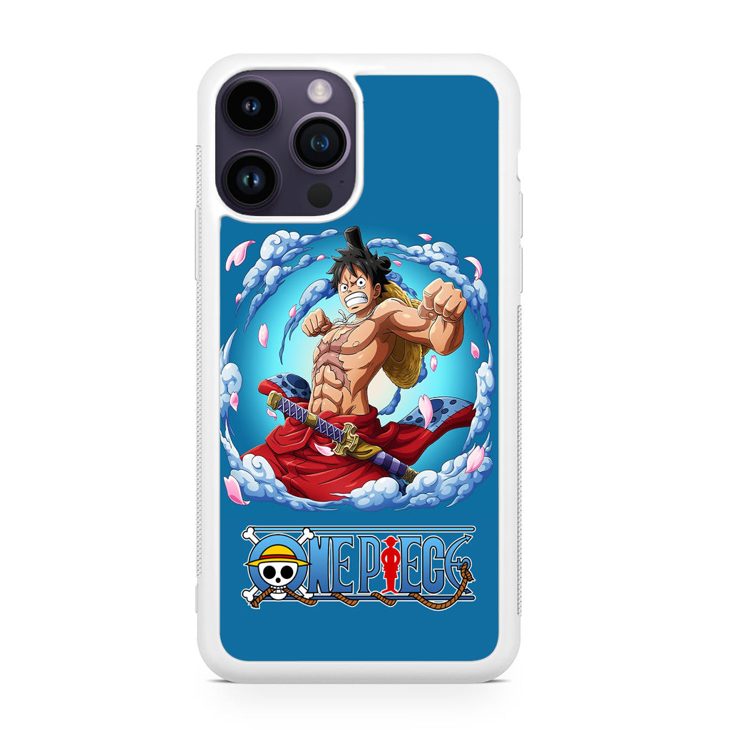 Luffy Arc Wano One Piece iPhone 14 Pro / 14 Pro Max Case