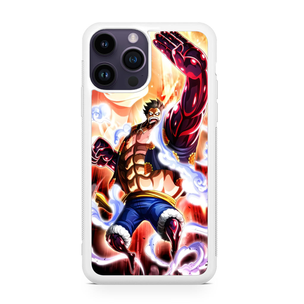 Luffy Bounce Man iPhone 14 Pro / 14 Pro Max Case