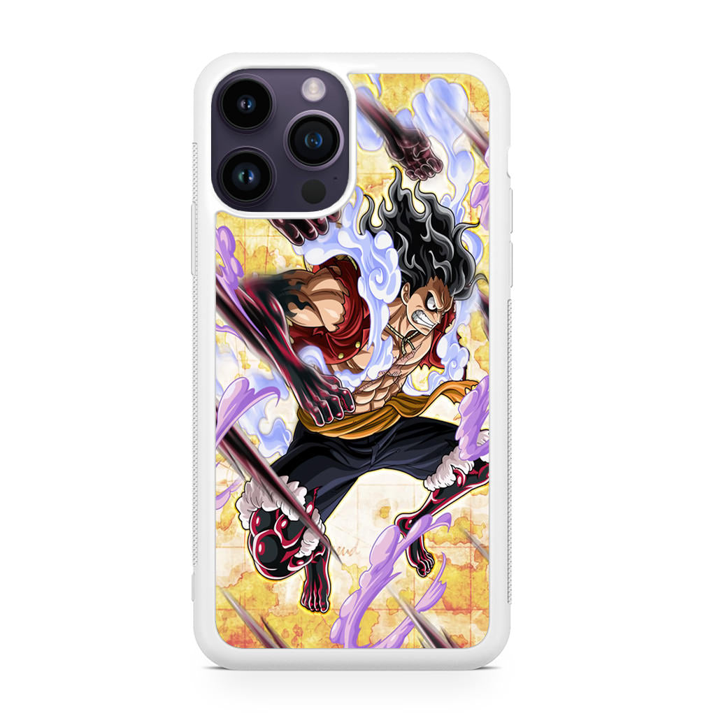 Luffy Gomu Gomu No Black Mamba iPhone 14 Pro / 14 Pro Max Case