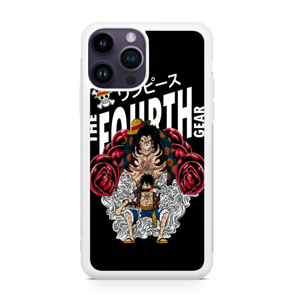 Luffy The Fourth Gear Black iPhone 14 Pro / 14 Pro Max Case