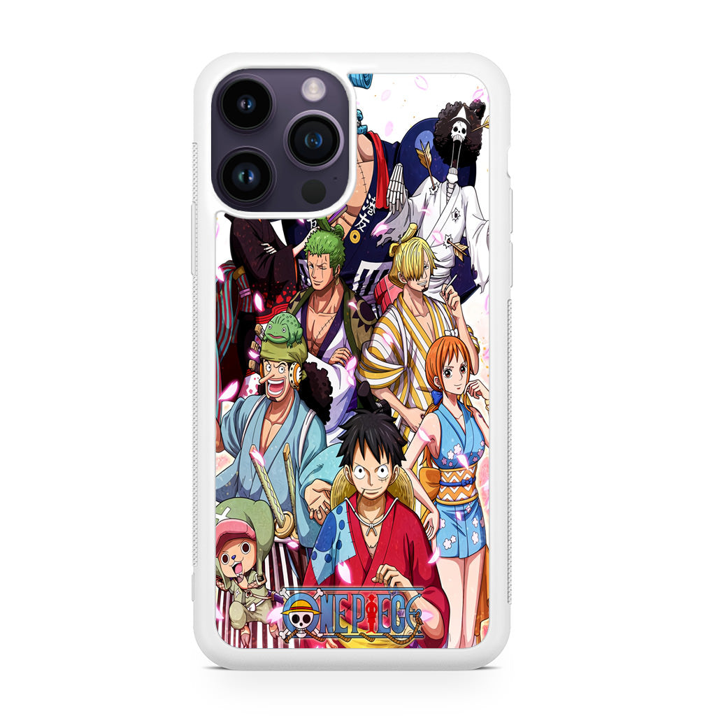 Mugiwara Crew Wano iPhone 14 Pro / 14 Pro Max Case