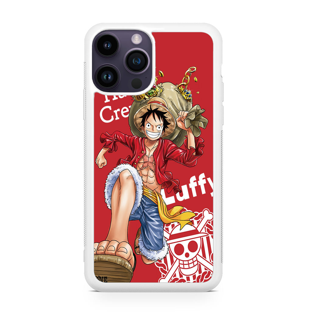 Straw Hat Monkey D Luffy iPhone 14 Pro / 14 Pro Max Case