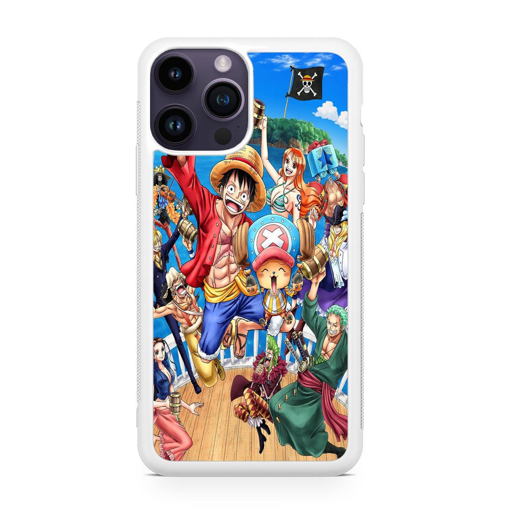 Straw Hat Pirates And Allies iPhone 14 Pro / 14 Pro Max Case