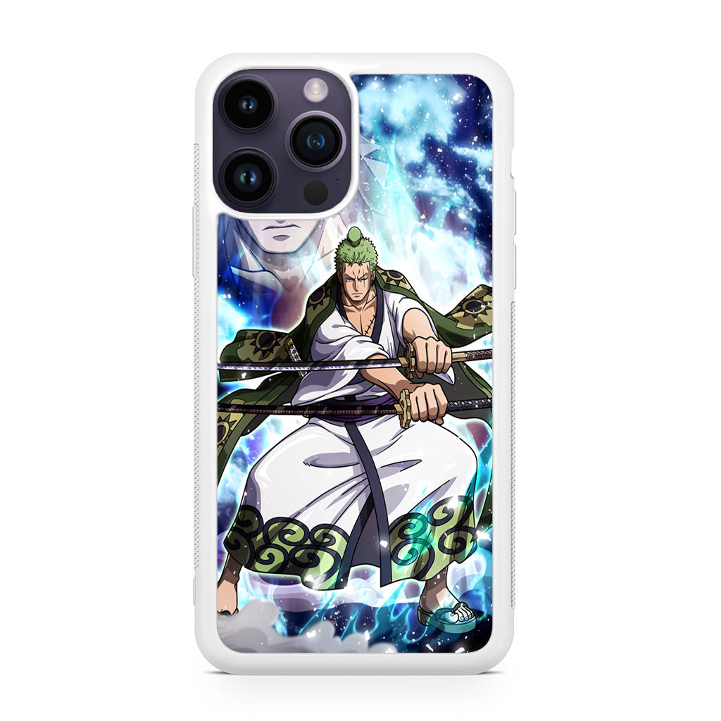 Zoro Two-Sword Style Arc Wano iPhone 14 Pro / 14 Pro Max Case